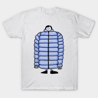 Bulky Marshmallow Coat T-Shirt